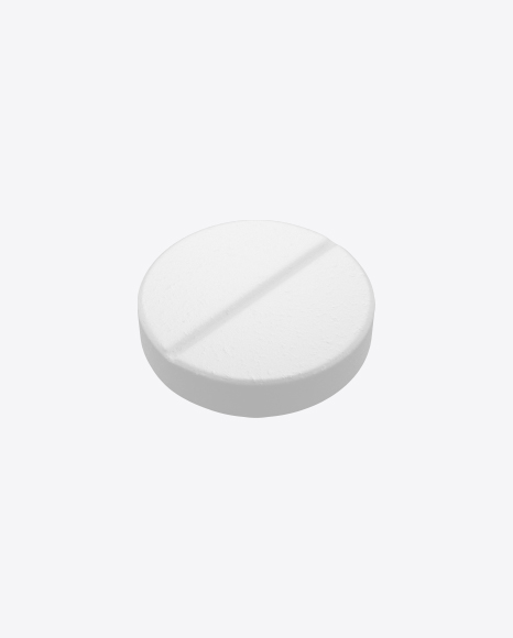 Free White Round Pill