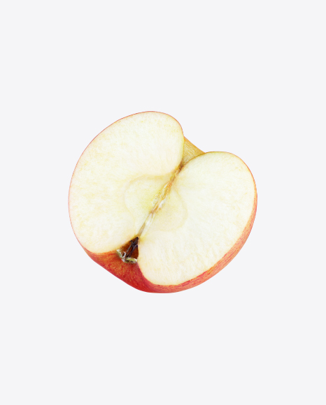Free Half of Red Apple