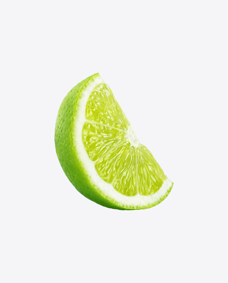 Download Lime Slice Transparent PNG on YELLOW Images