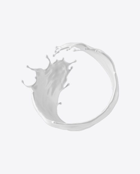Free White Milk Splash