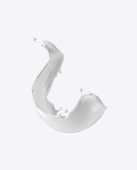 Free White Milk Splash