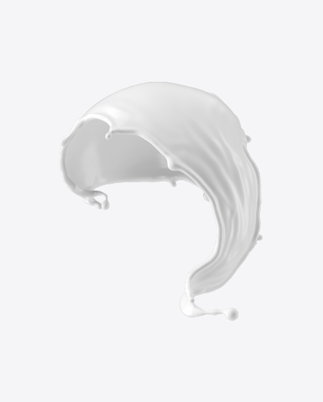 Free White Milk Splash