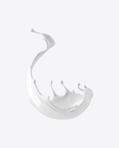 Free White Milk Splash