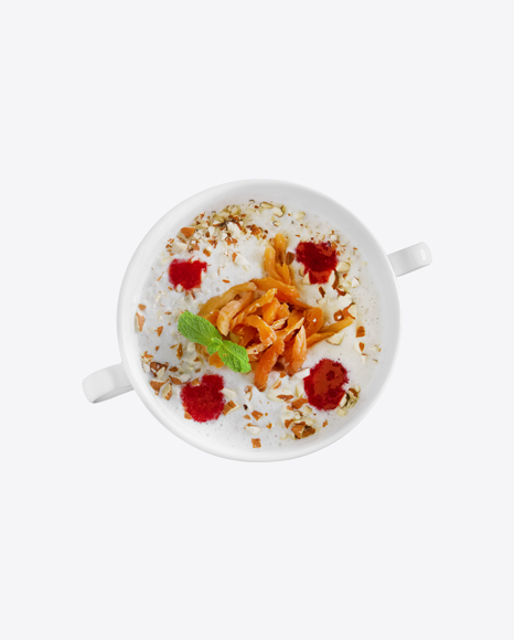 Free Porridge w/ Dried Apricots, Nuts & Jam