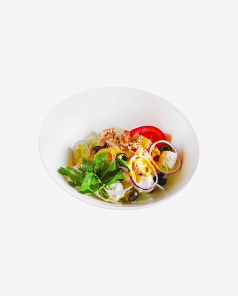 Free Fresh Vegetables Salad w/ Blue Cheese & Meat