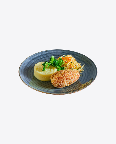 Free Fried Cutlet w/ Cabbage Salad & Mashed Potatoes