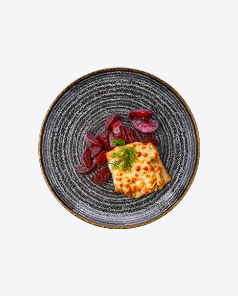 Free Baked Meat w/ Beetroot