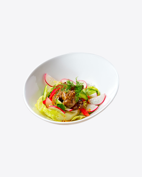 Free Fresh Green Salad w/ Meat