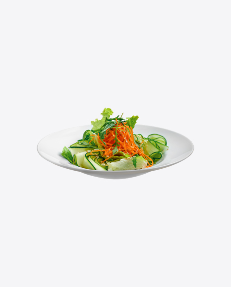 Free Cucumber Salad w/ Chopped Carrot