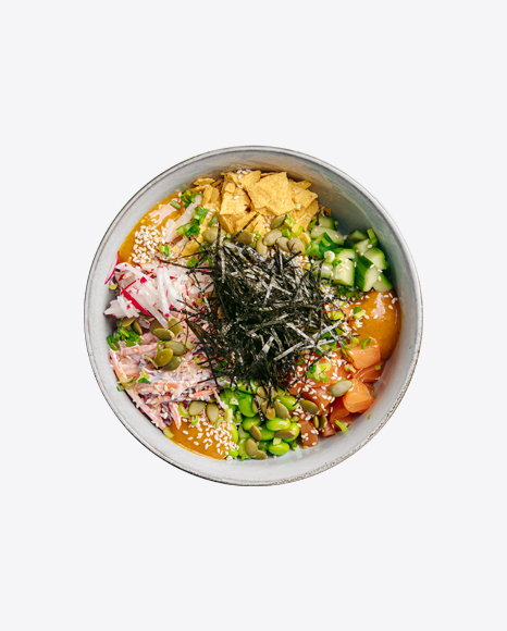 Free Salmon Poke Bowl
