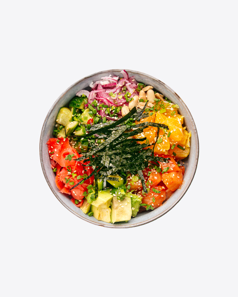 Free Salmon Poke Bowl
