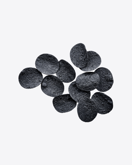 Free Black Potato Chips Pile