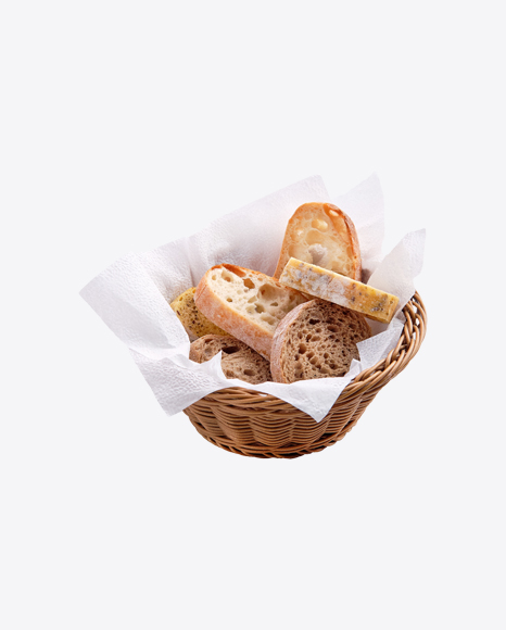 Free Bread Slices in Basket