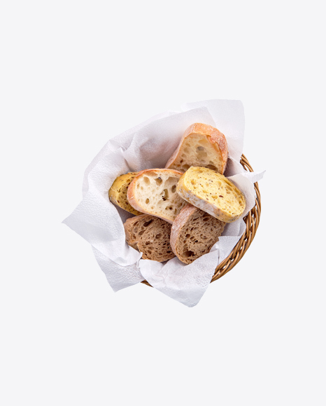 Free Bread Slices in Basket