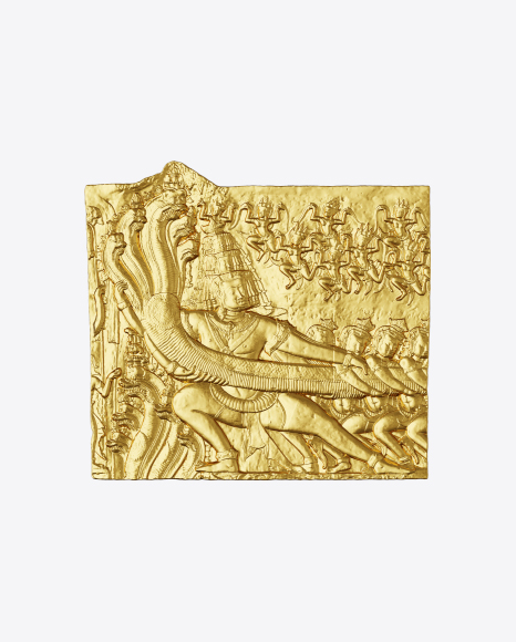 Free Golden Bas Relief