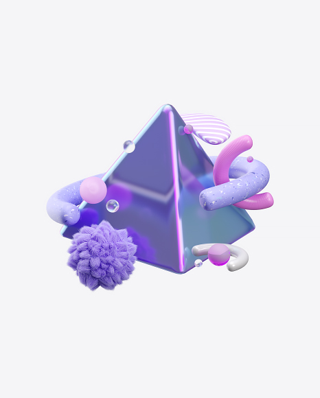 Free Abstract Purple Set